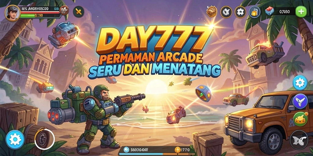 Tampilan gameplay DAY777 yang seru dan penuh aksi.