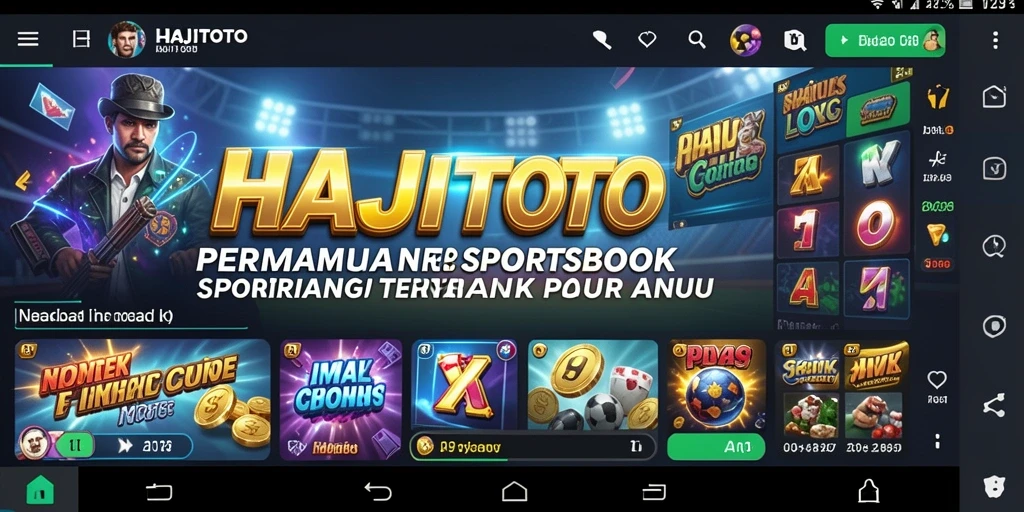 Screenshot tampilan HAJITOTO dengan grafik taruhan yang menarik.