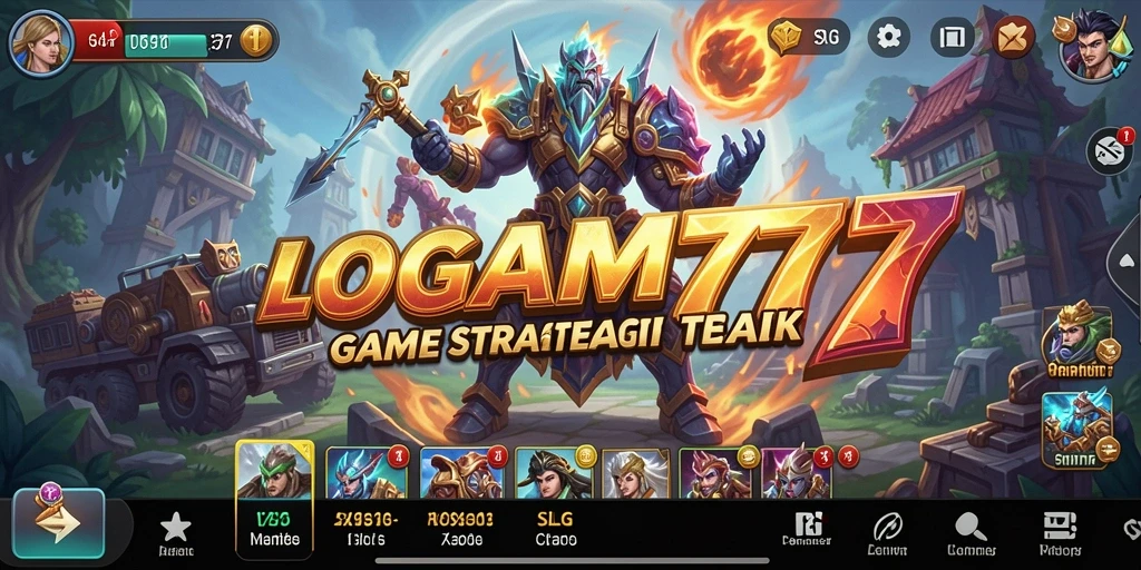 Menampilkan gameplay seru dalam LOGAM777 dengan berbagai strategi dan taktik.