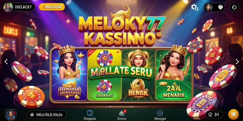 Tampilan gameplay MELODY77 yang menarik dan seru.