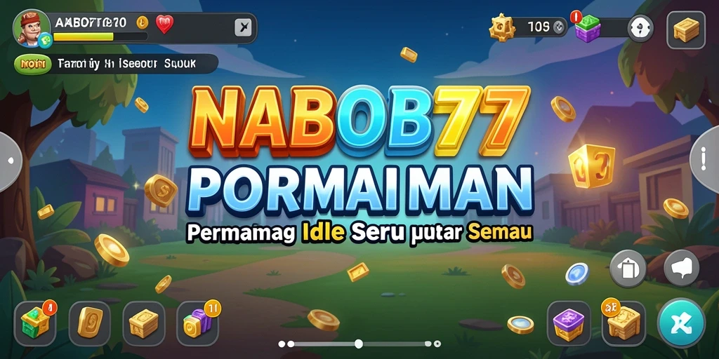 Tampilan gameplay <strong>NABOB77</strong> yang menarik dalam genre Idle.