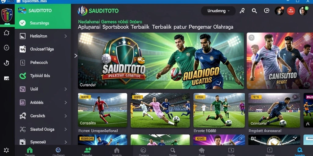 Tampilan antarmuka aplikasi SAUDITOTO yang menarik dan responsif.