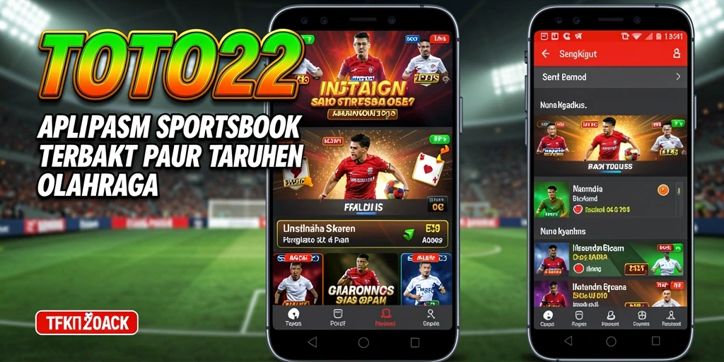 Screenshot TOTO22 menampilkan antarmuka taruhan olahraga yang menarik.