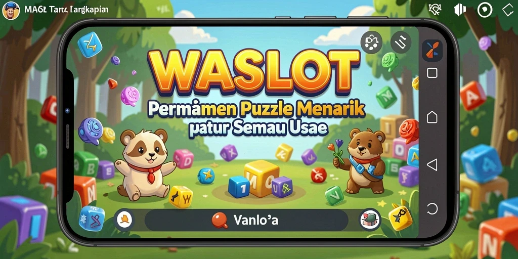 Tampilan gameplay <strong>WASLOT</strong> yang menarik dan penuh warna.